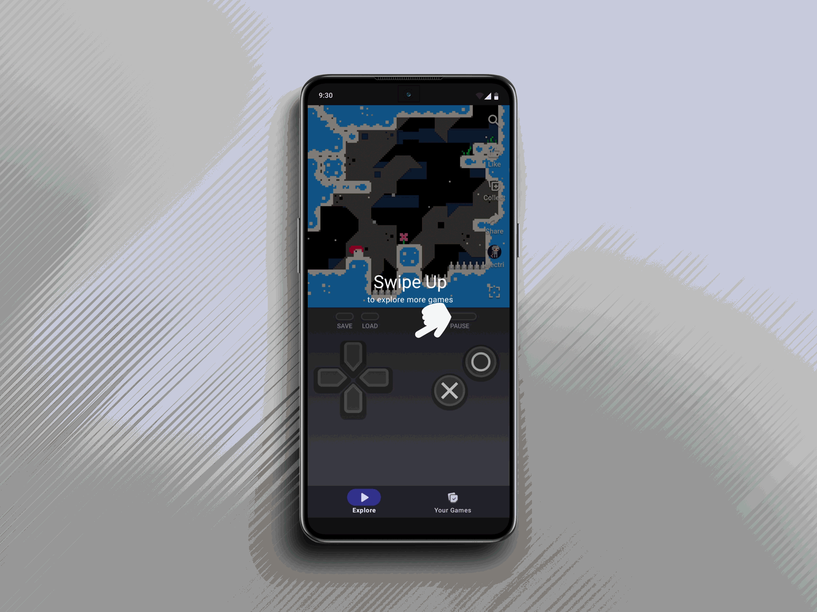 P8GO onboarding overlay
